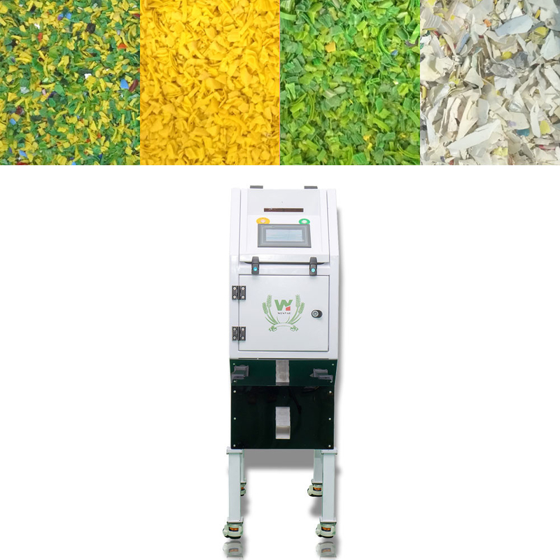 Clasificación plástica del color de la escama del nuevo diseño 2022 hecha a máquina en China para la planta de reciclaje