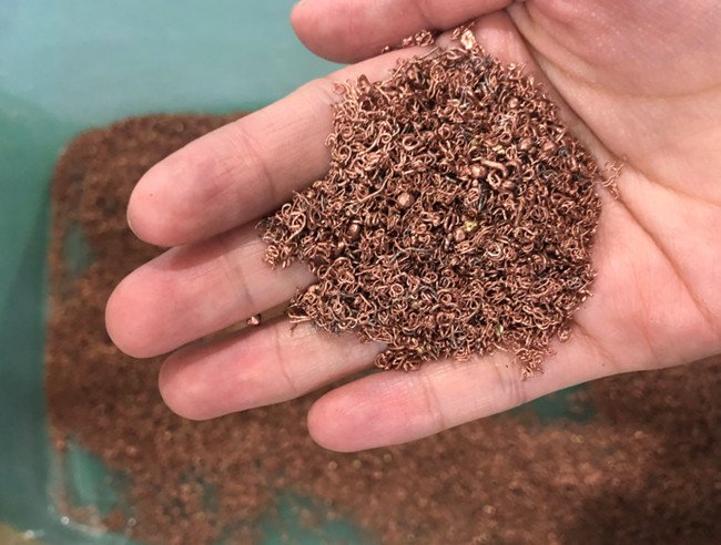 2025 Nuevo producto Máquina de clasificación de colores de cobre y aluminio de alta producción para clasificación de metales de China