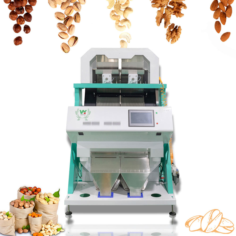 El arroz del grano siembra la máquina de cristal del clasificador del color del plástico del té