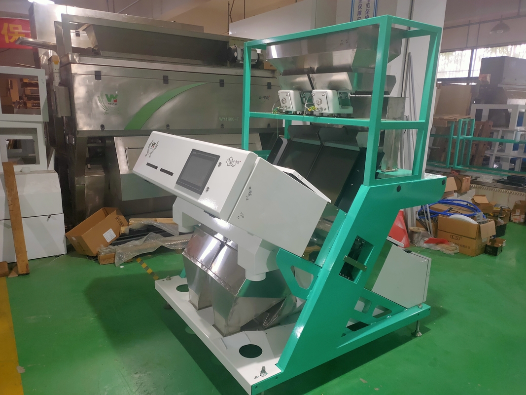 Máquina herbaria del clasificador del color de los vibradores de los canales inclinados 4 de Digitaces 2 con la cámara CCD