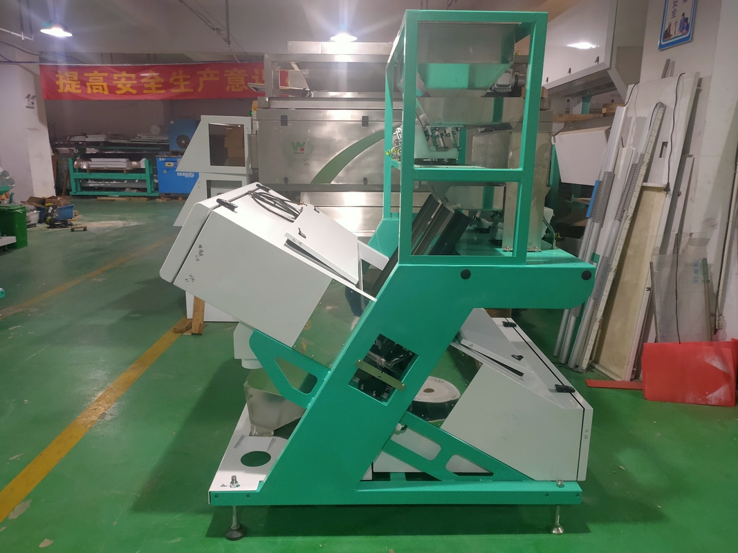 Máquina herbaria del clasificador del color de los vibradores de los canales inclinados 4 de Digitaces 2 con la cámara CCD