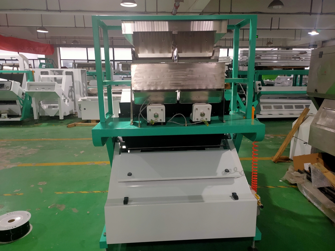 Máquina herbaria del clasificador del color de los vibradores de los canales inclinados 4 de Digitaces 2 con la cámara CCD