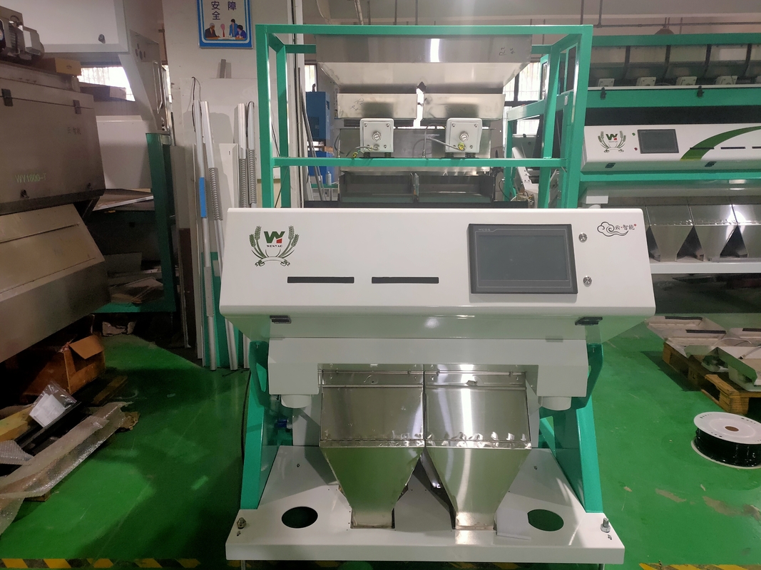 Máquina herbaria del clasificador del color de los vibradores de los canales inclinados 4 de Digitaces 2 con la cámara CCD