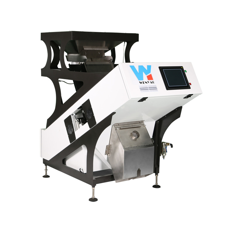 Máquina clasificadora de color CCD de arroz de frijol de grano de maní Mini 500 kg / H