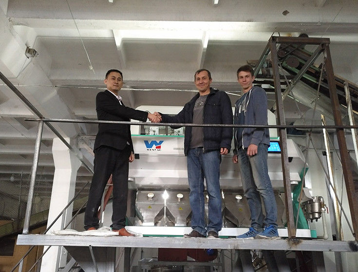 Wenyao Alta precisión clasificador de color frijoles Cereales Cereales Trigo Maíz Semillas Nueces de té Color clasificador Wifi remoto