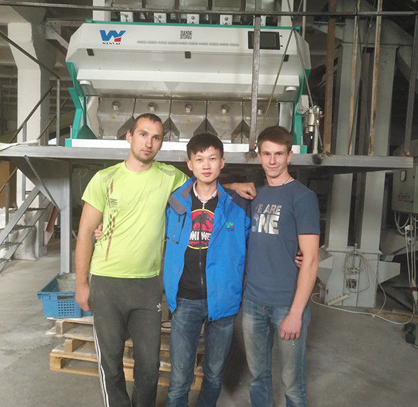 Wenyao Alta precisión clasificador de color frijoles Cereales Cereales Trigo Maíz Semillas Nueces de té Color clasificador Wifi remoto