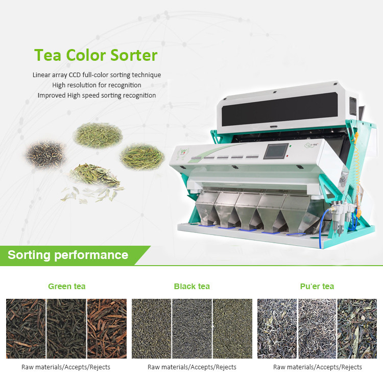 Máquina de WENYAO Flower Tea Color Sorter para la eliminación amarilla de la selección de los palillos
