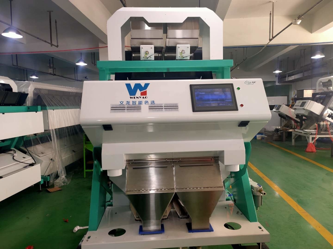 Máquina del separador del clasificador del color del CCD de la goma del melocotón con Wifi teledirigido