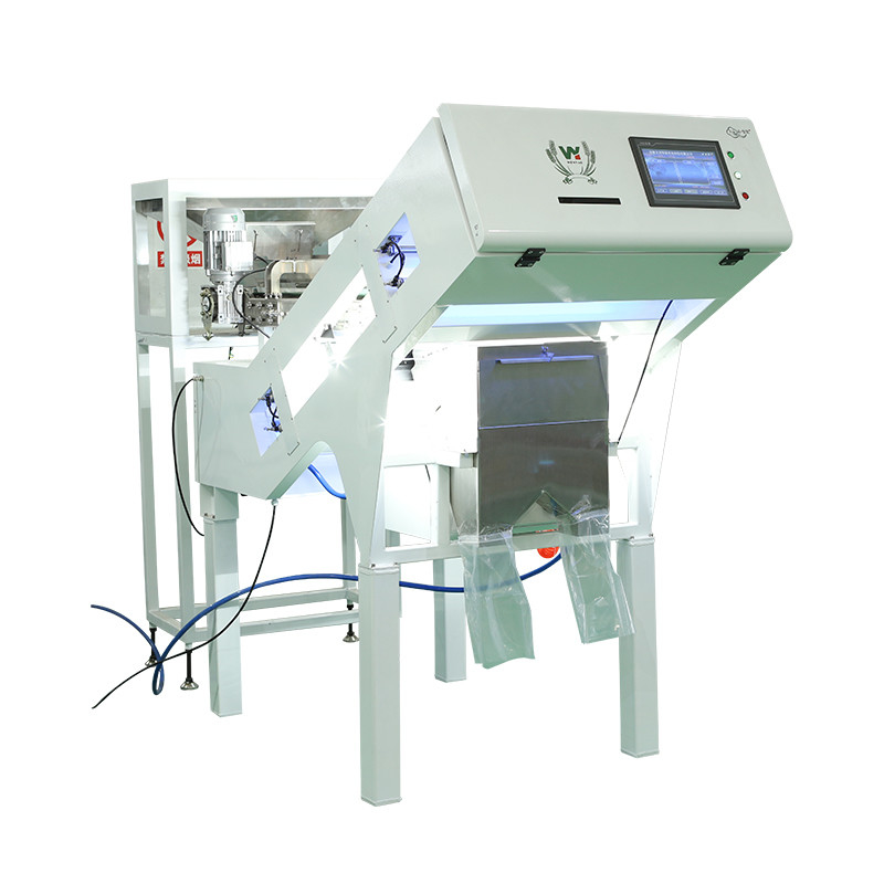 100-900KG/H Color de la máquina de clasificación para la nuez de macadamia Wanlut Noz de avellana