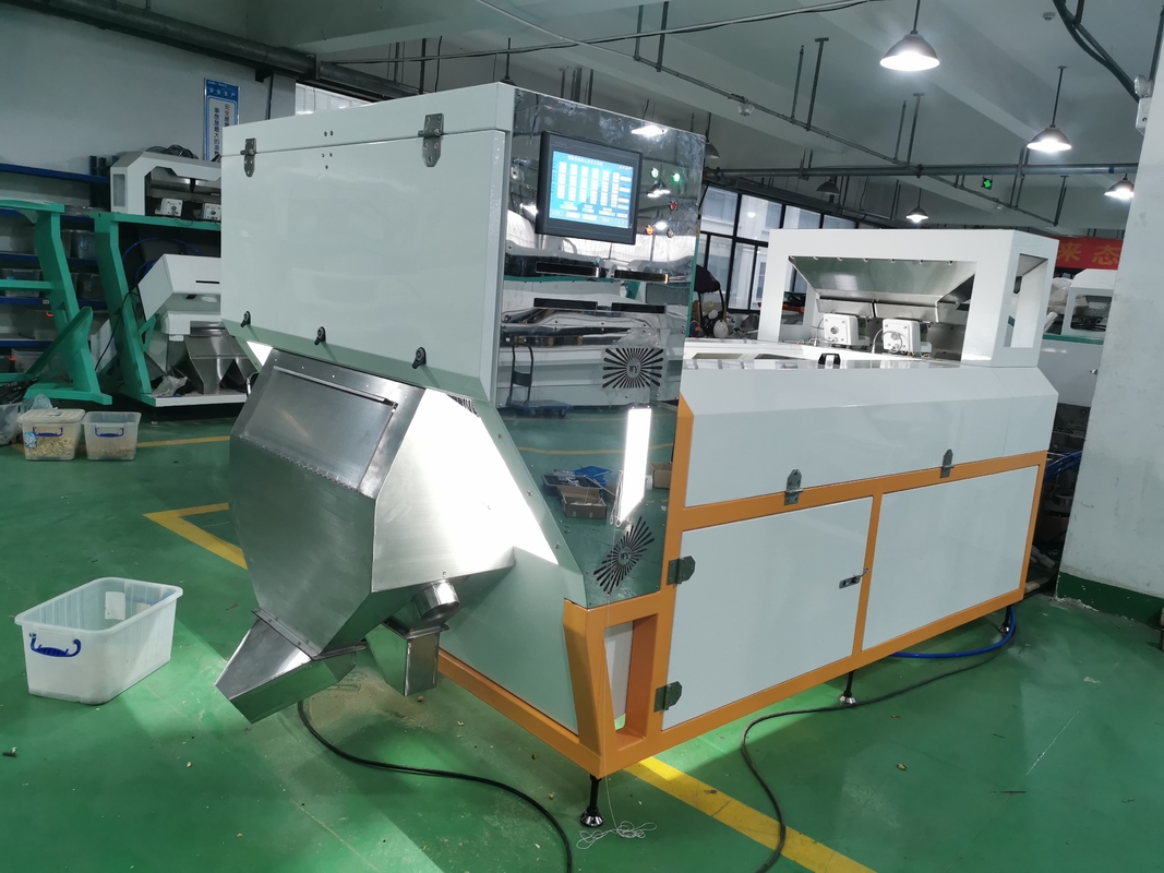 máquina de aluminio de cobre de alta tecnología del separador del metal del clasificador del color del cinc 2t/h