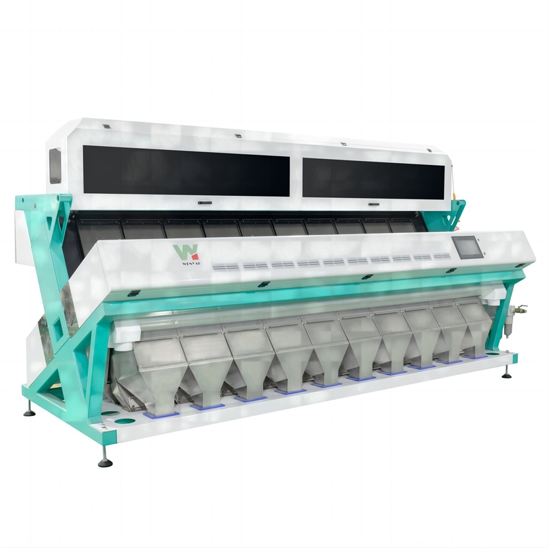 Clasificador óptico LED de la máquina del clasificador del color del arroz de Wenyao 10 Ton/H de la luz inteligente del AI