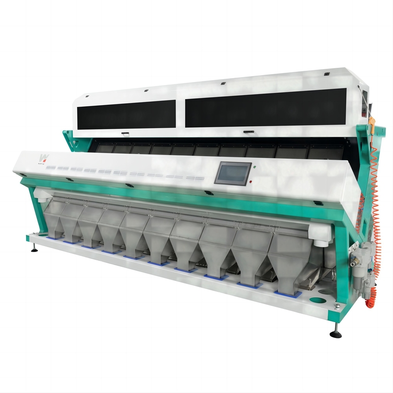 Clasificador óptico LED de la máquina del clasificador del color del arroz de Wenyao 10 Ton/H de la luz inteligente del AI