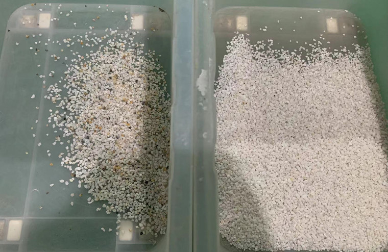 2025 Pequeño mineral mineral piedras de cuarzo Arenas máquina de clasificación de color Cinturón mineral mineral mineral máquina de clasificación de color En venta
