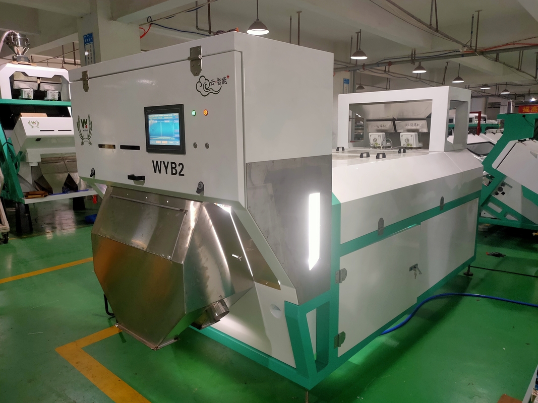 máquina de aluminio de cobre de alta tecnología del separador del metal del clasificador del color del cinc 2t/h