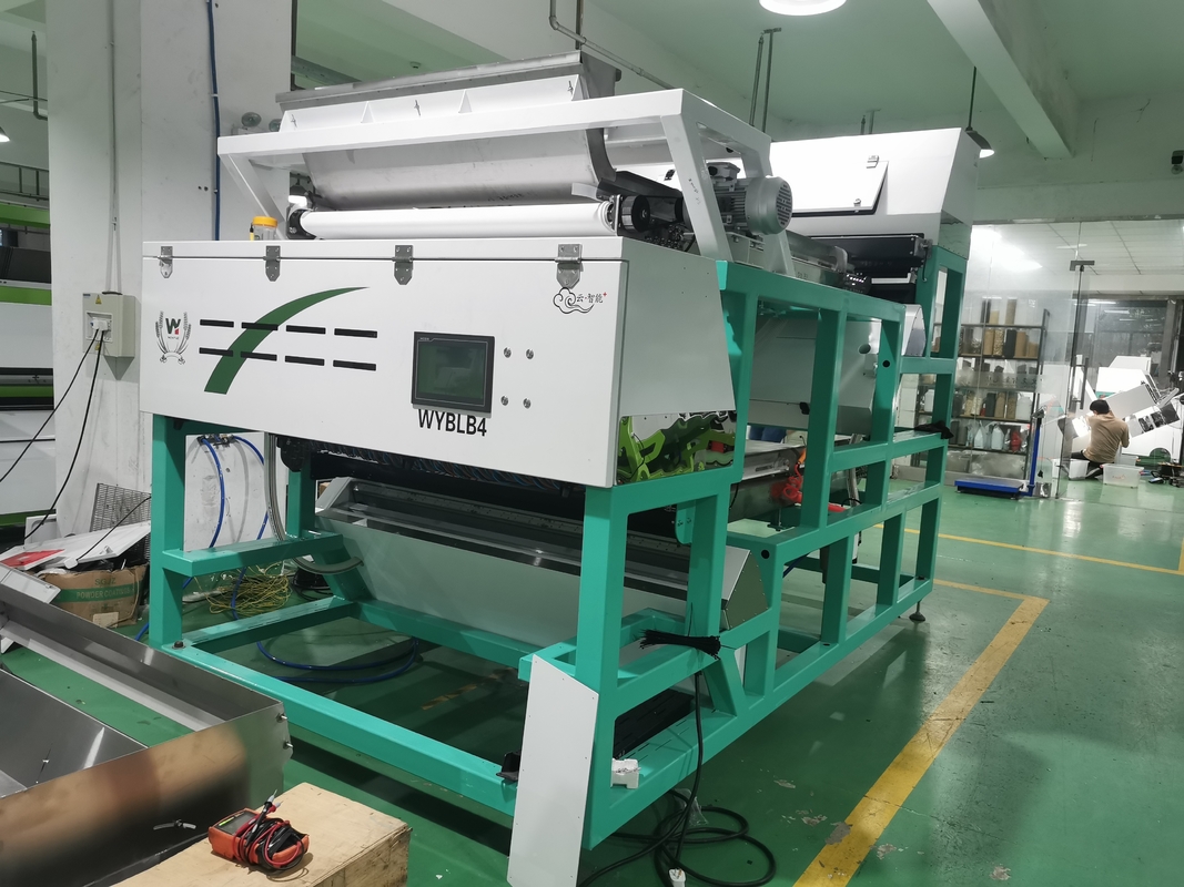 Máquina de clasificación de colores de vidrio de reciclaje de alta capacidad para mezclar vidrio