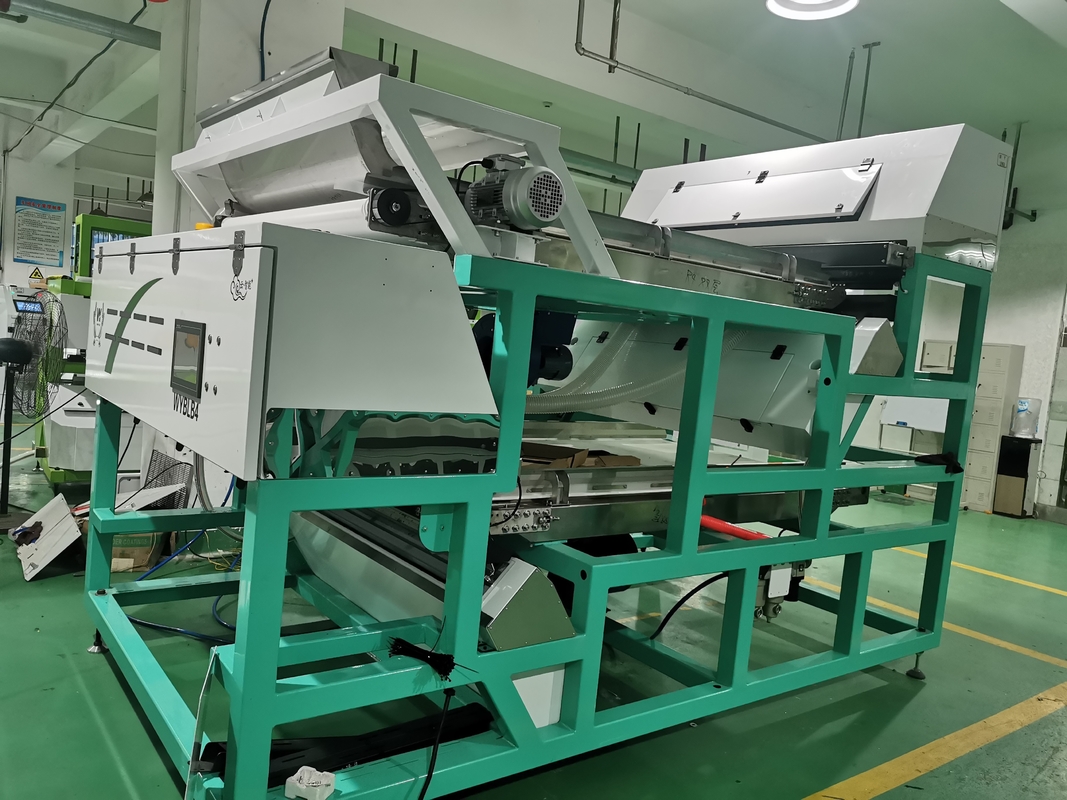 Máquina de clasificación de colores de vidrio de reciclaje de alta capacidad para mezclar vidrio