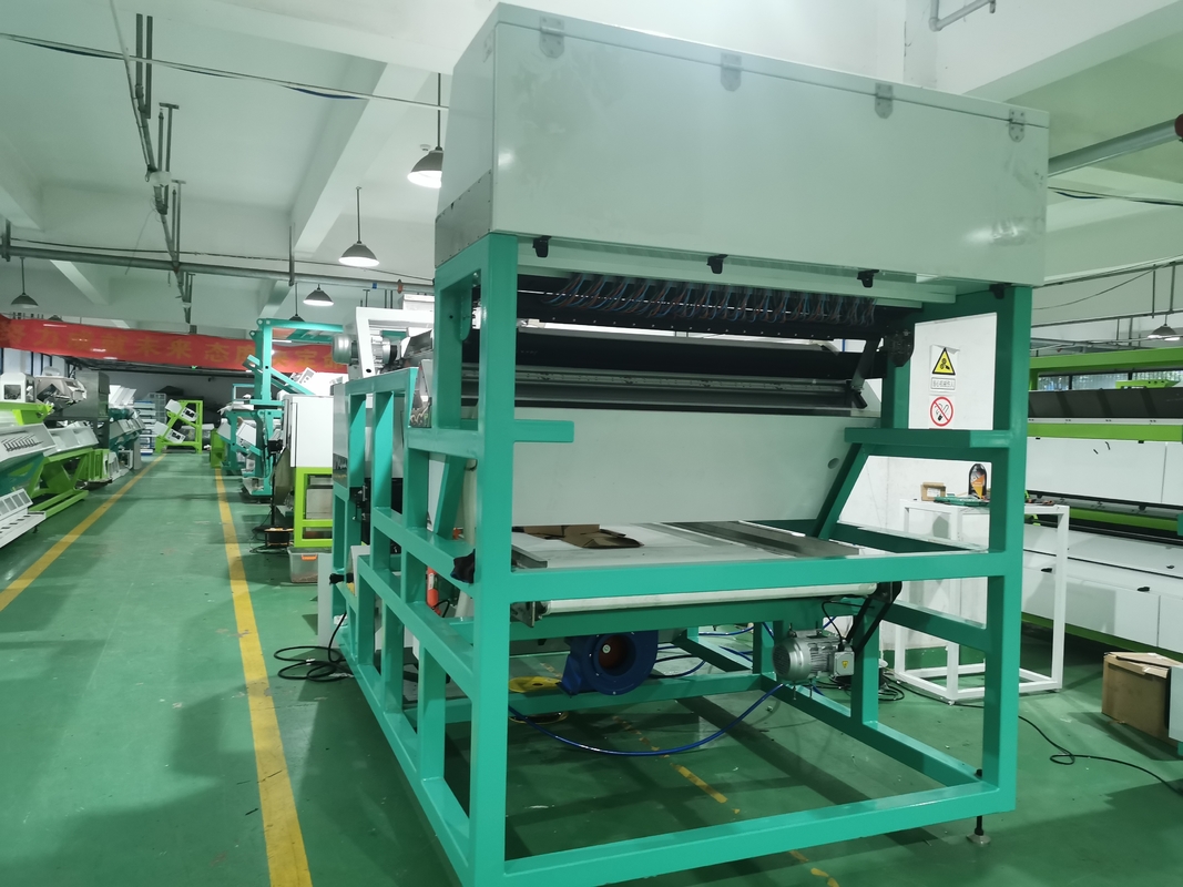 Máquina de clasificación de colores de vidrio de reciclaje de alta capacidad para mezclar vidrio
