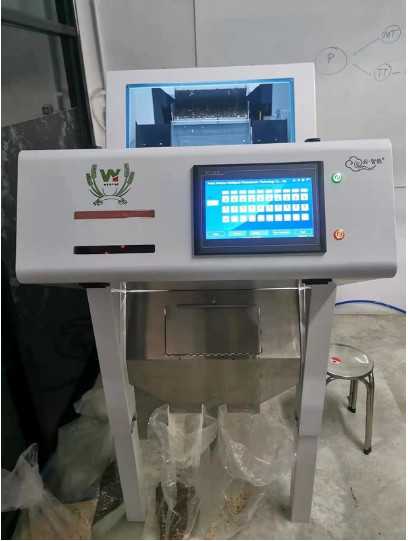 Wenyao 200gk/H Negro Blanco Semillas de sésamo Color Sortadora Máquina de clasificación de colores de alta definición