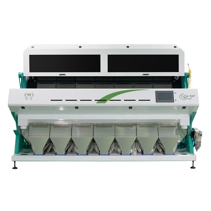 Wenyao CCD RGB Cashew Nut Color Máquina de clasificación inteligente para la clasificación de granos con un rendimiento de 5-8 t/h