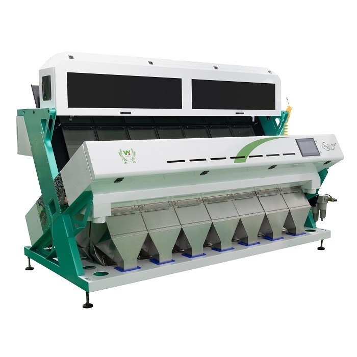Wenyao CCD RGB Cashew Nut Color Máquina de clasificación inteligente para la clasificación de granos con un rendimiento de 5-8 t/h