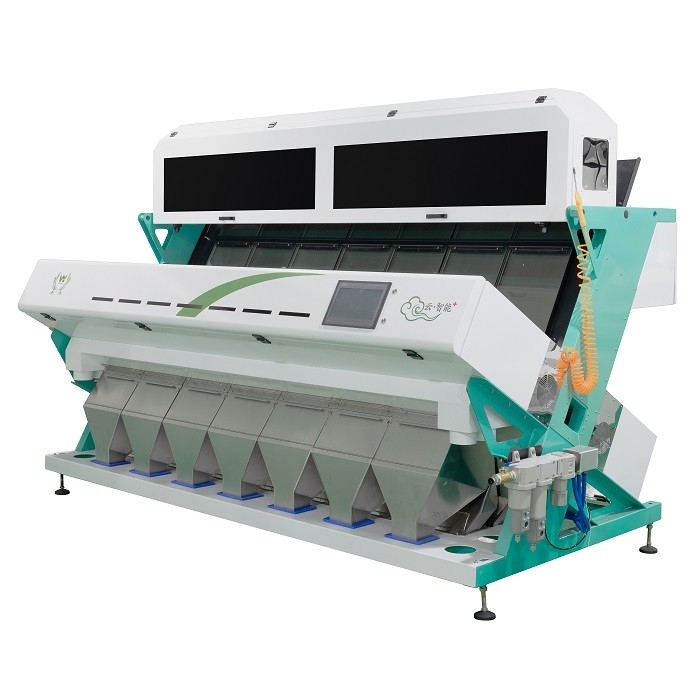 Wenyao CCD RGB Cashew Nut Color Máquina de clasificación inteligente para la clasificación de granos con un rendimiento de 5-8 t/h