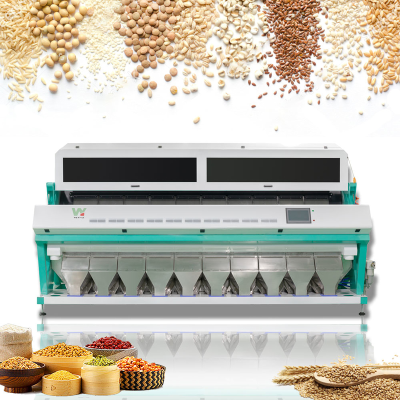 Máquina de clasificación de color de arroz inteligente de alta calidad con control de IA de China