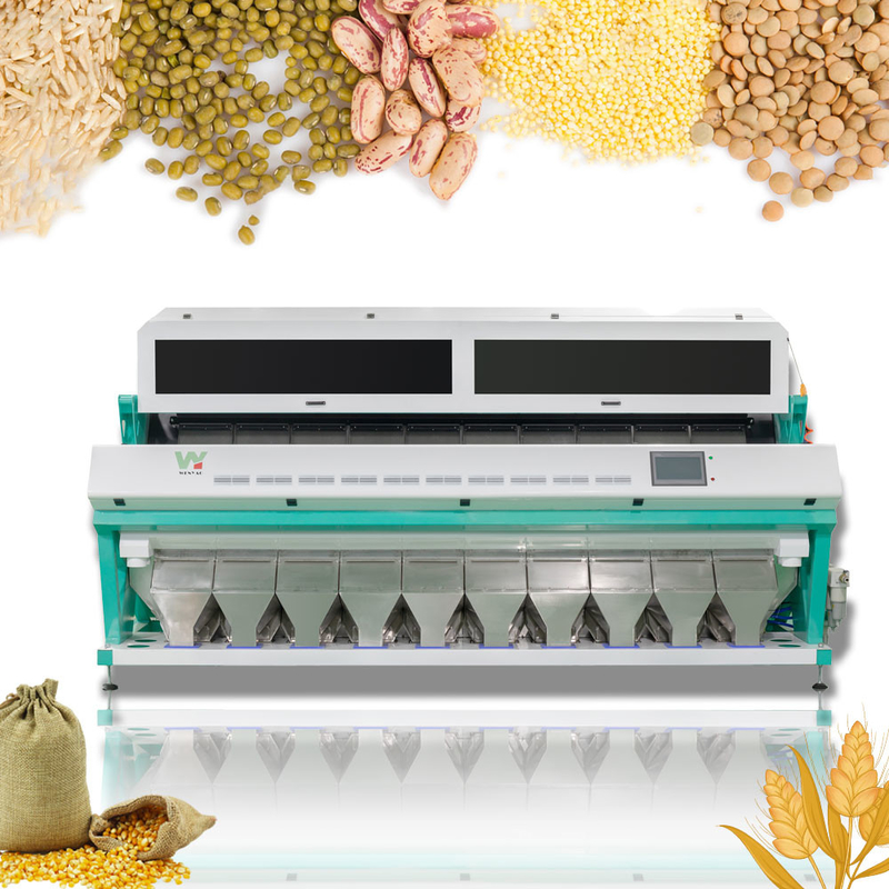 Máquina de clasificación de color de arroz inteligente de alta calidad con control de IA de China