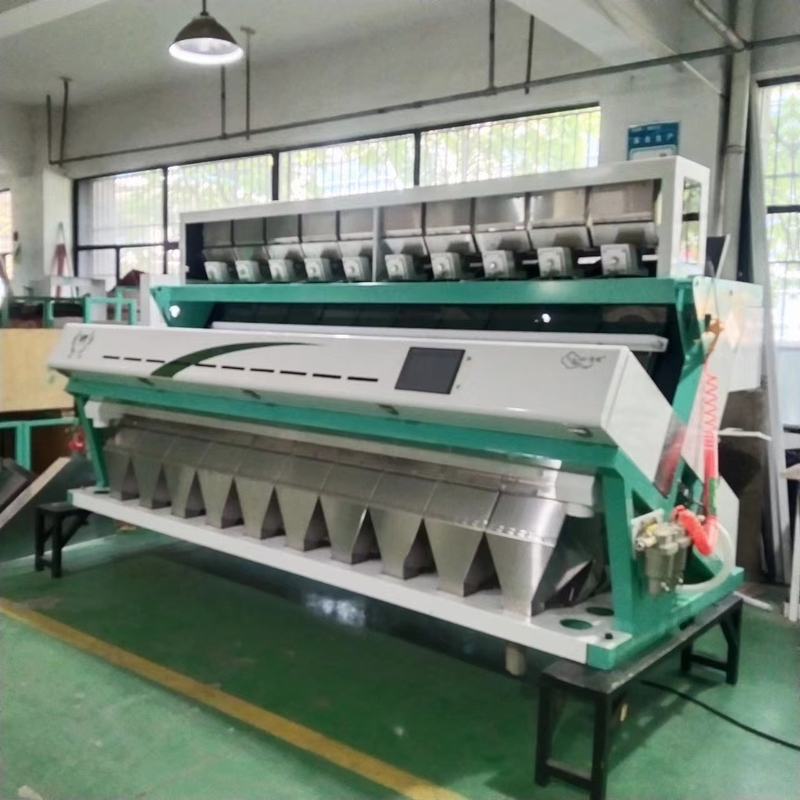 Máquina de clasificación de color de arroz inteligente de alta calidad con control de IA de China