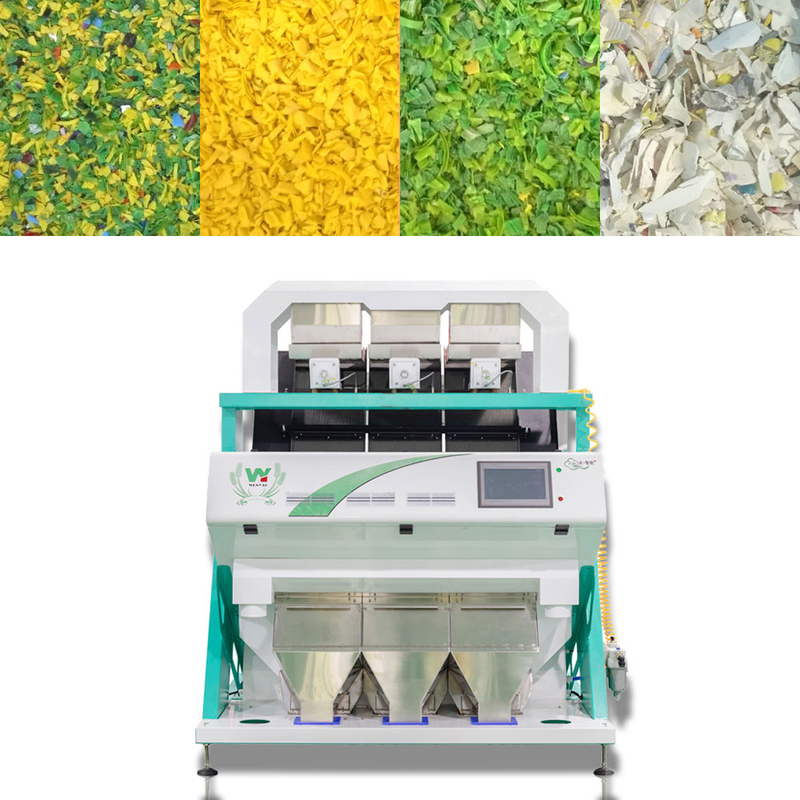 Sortador de color de fuentes de luz LED para semillas de girasol Grano de café Arroz de trigo 99,99% exactitud
