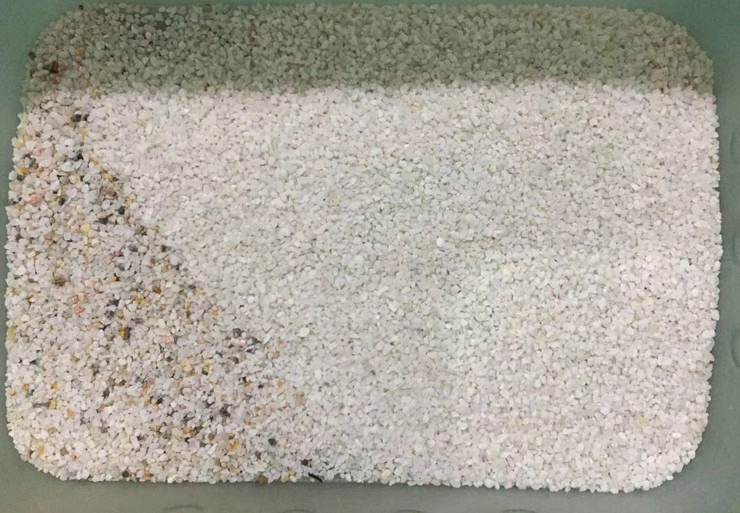 Máquina de clasificación de colores de piedra de cuarzo de alta definición 320 canal