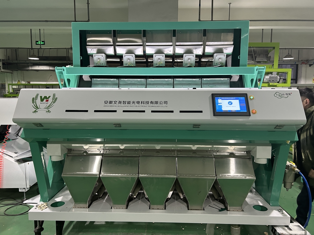 Máquina de clasificación de color de arroz de 220V / 50HZ de alta eficiencia para la clasificación precisa del arroz cocido