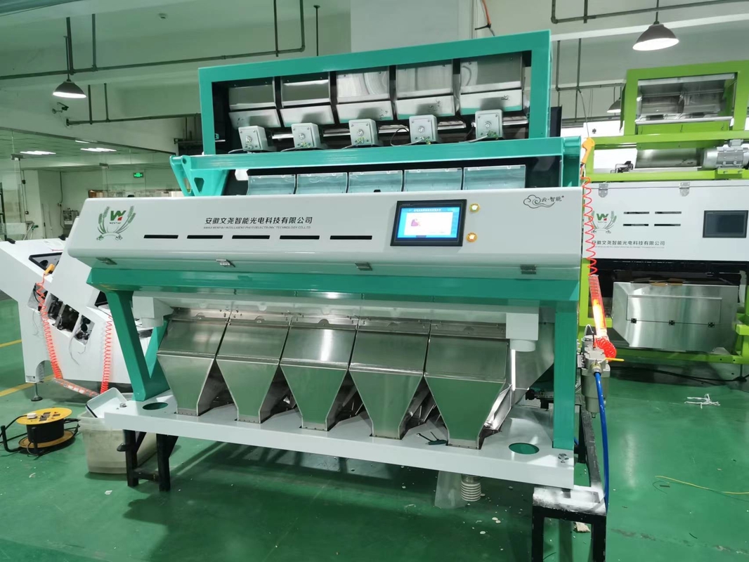 Máquina de clasificación de colores de granos de café Máquina de selección de cámaras ópticas a todo color