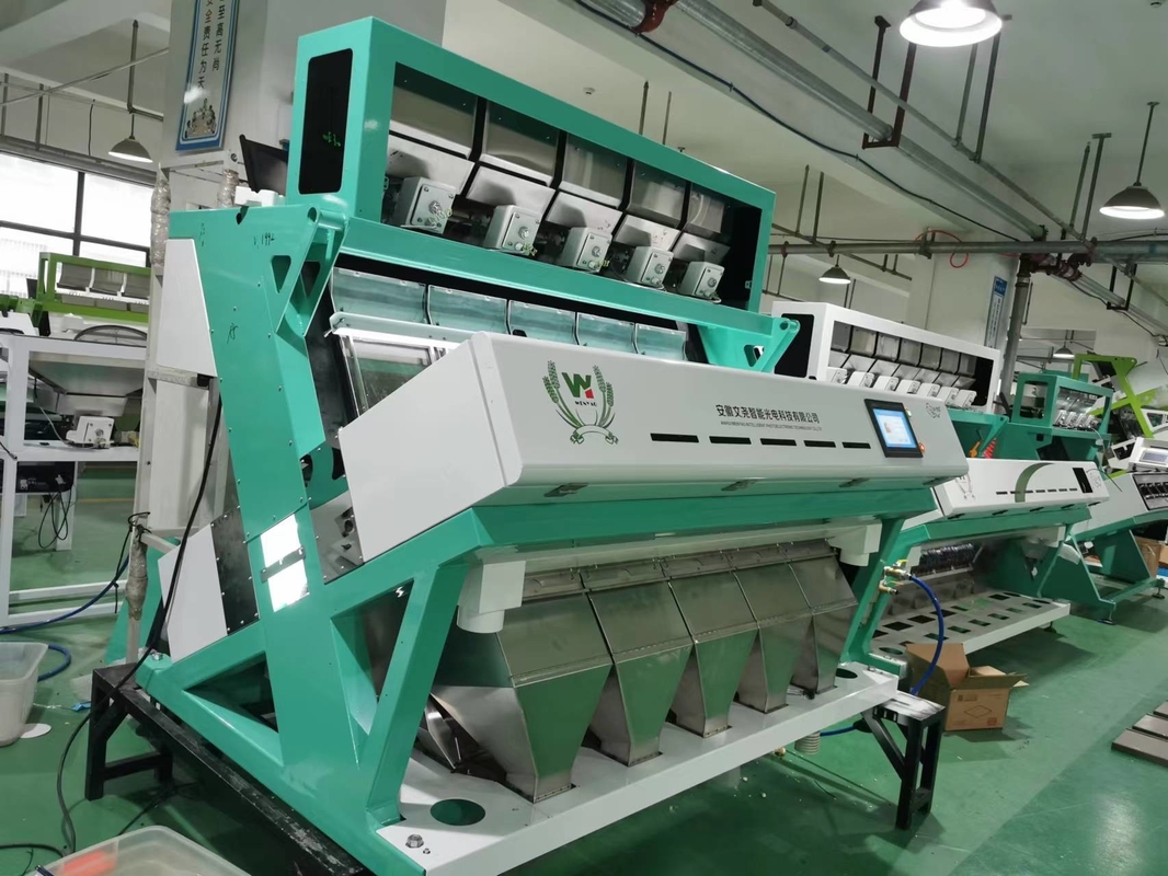 Máquina de clasificación de colores de granos de café Máquina de selección de cámaras ópticas a todo color