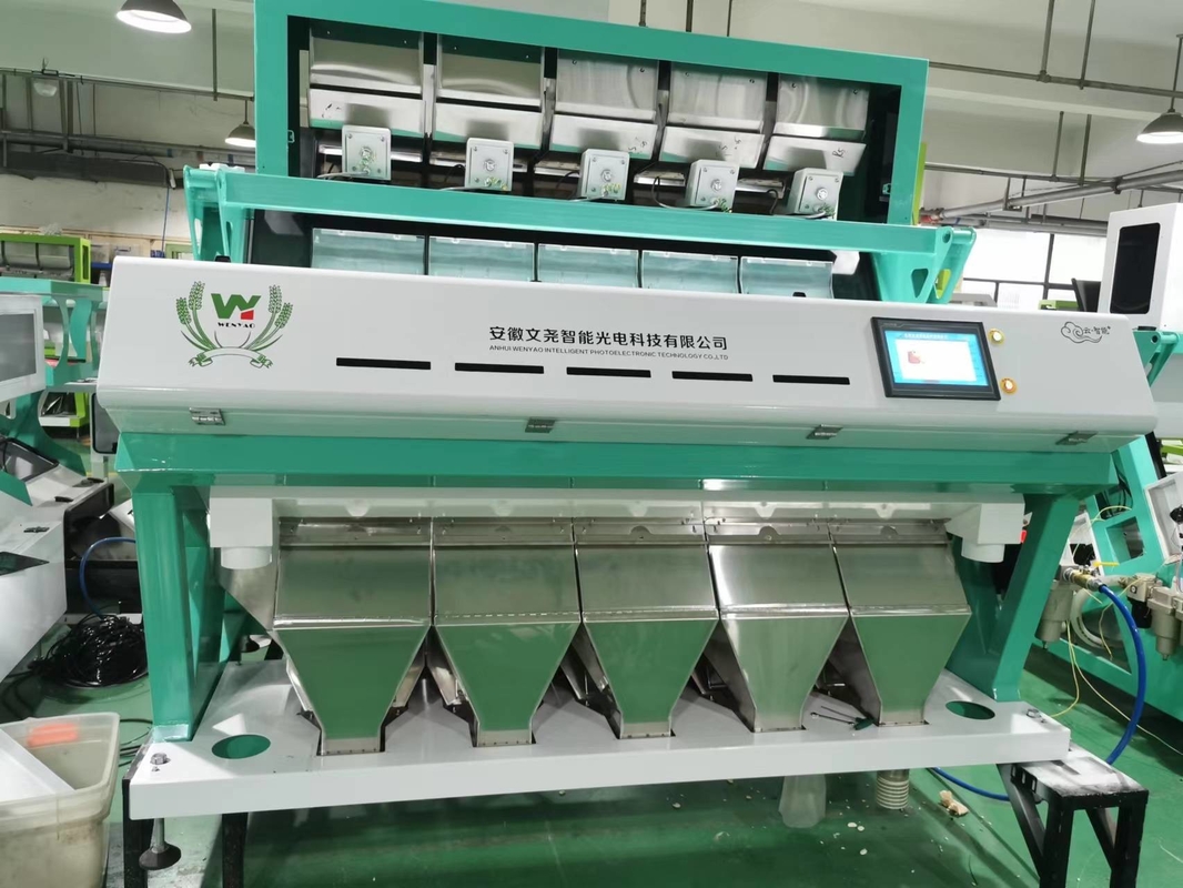 Máquina de clasificación de colores de granos de café Máquina de selección de cámaras ópticas a todo color