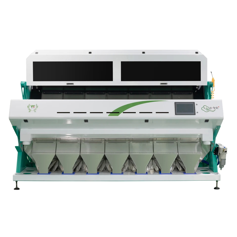Máquina de clasificación de colores de granos ópticos de alta precisión con cámara CCD