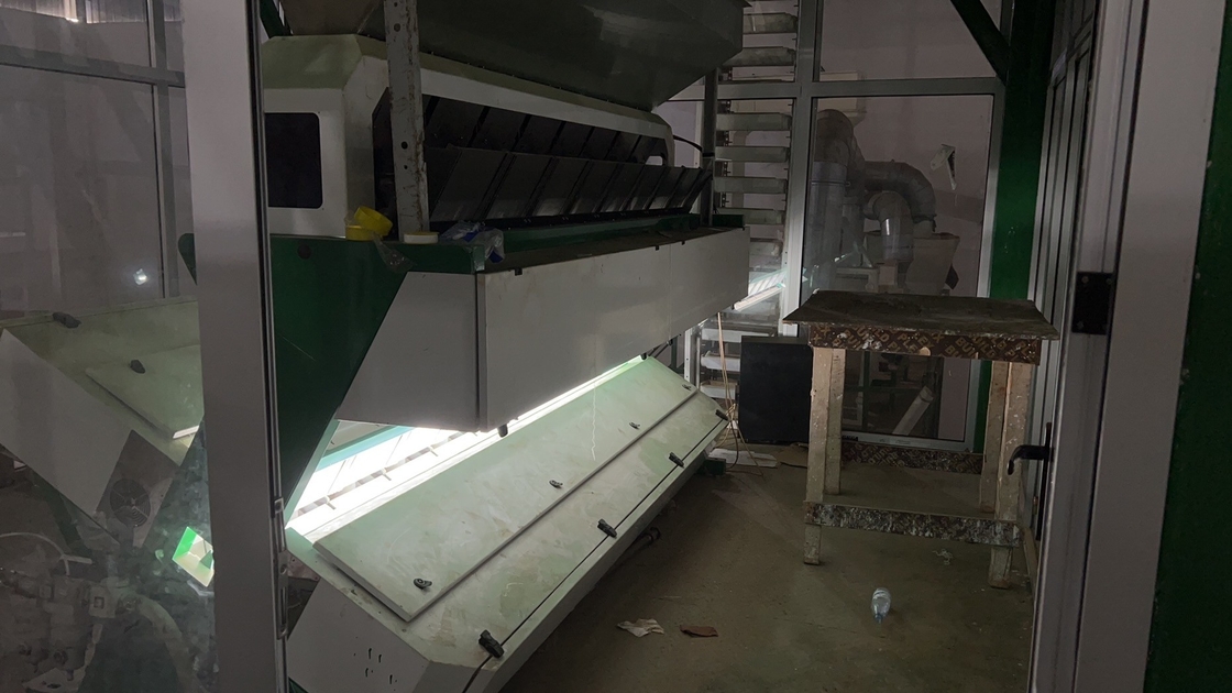 Material de acero inoxidable Sortidor de colores de frijoles con 8 escaleras 4 - 5t/h