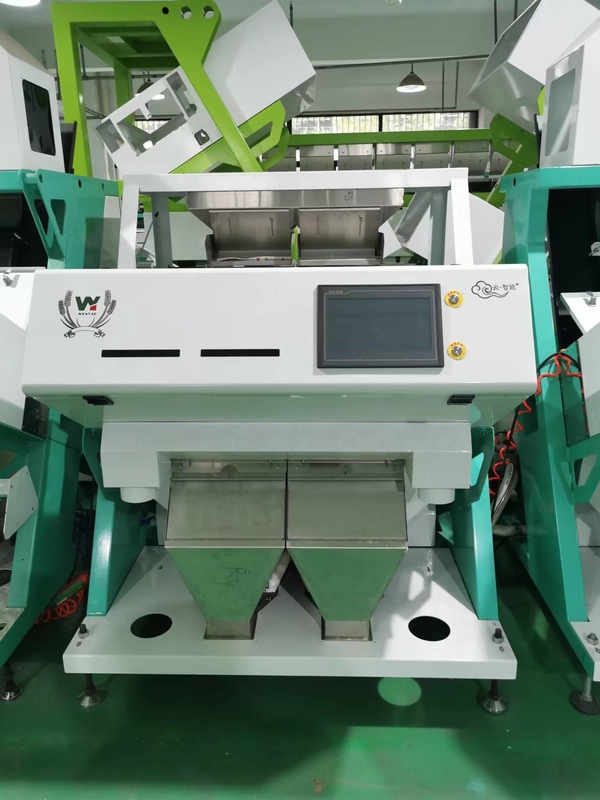Máquina para clasificar el color de las lentejas rojas