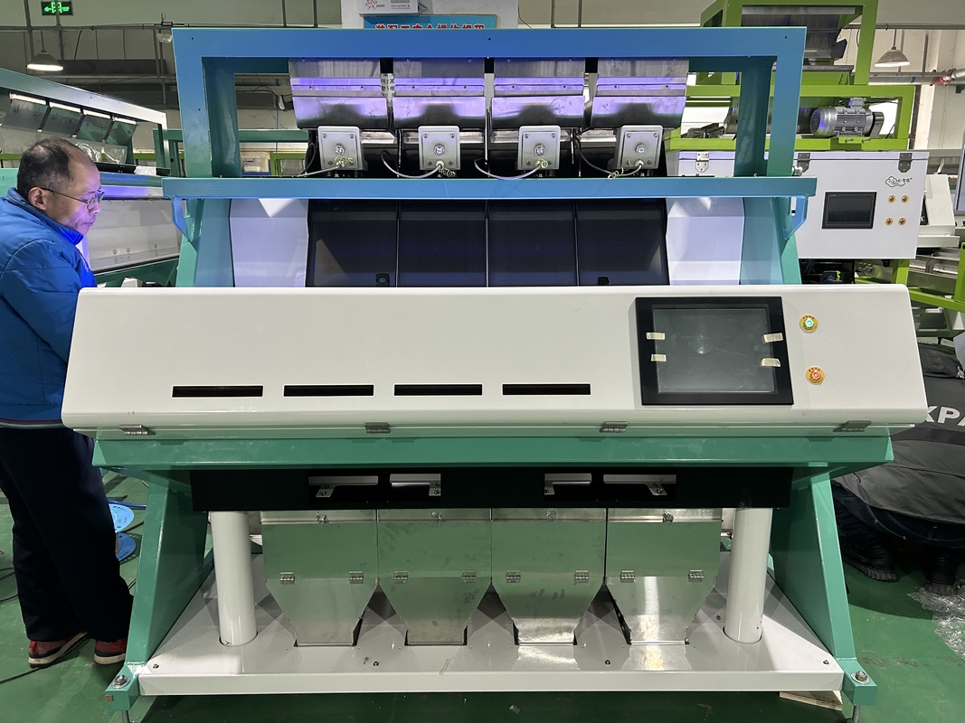 América FPGA procesamiento de chips óptico de trigo Color Sortador máquina de clasificación con Toshiba Japón CCD para la clasificación