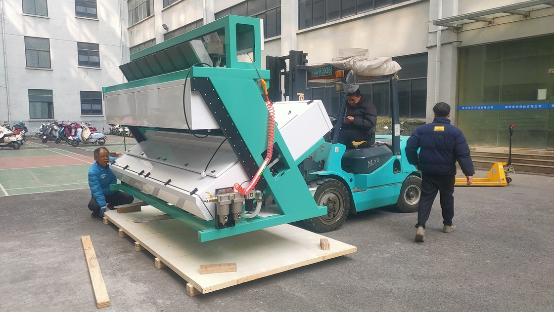 Máquina de clasificación de color de cebolla seca para clasificar la cebolla de Hefei China