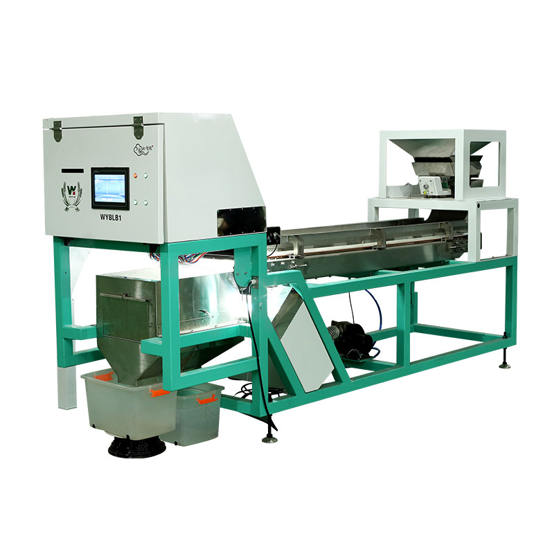 Máquina automática para clasificar el color de los granos de soja y el café