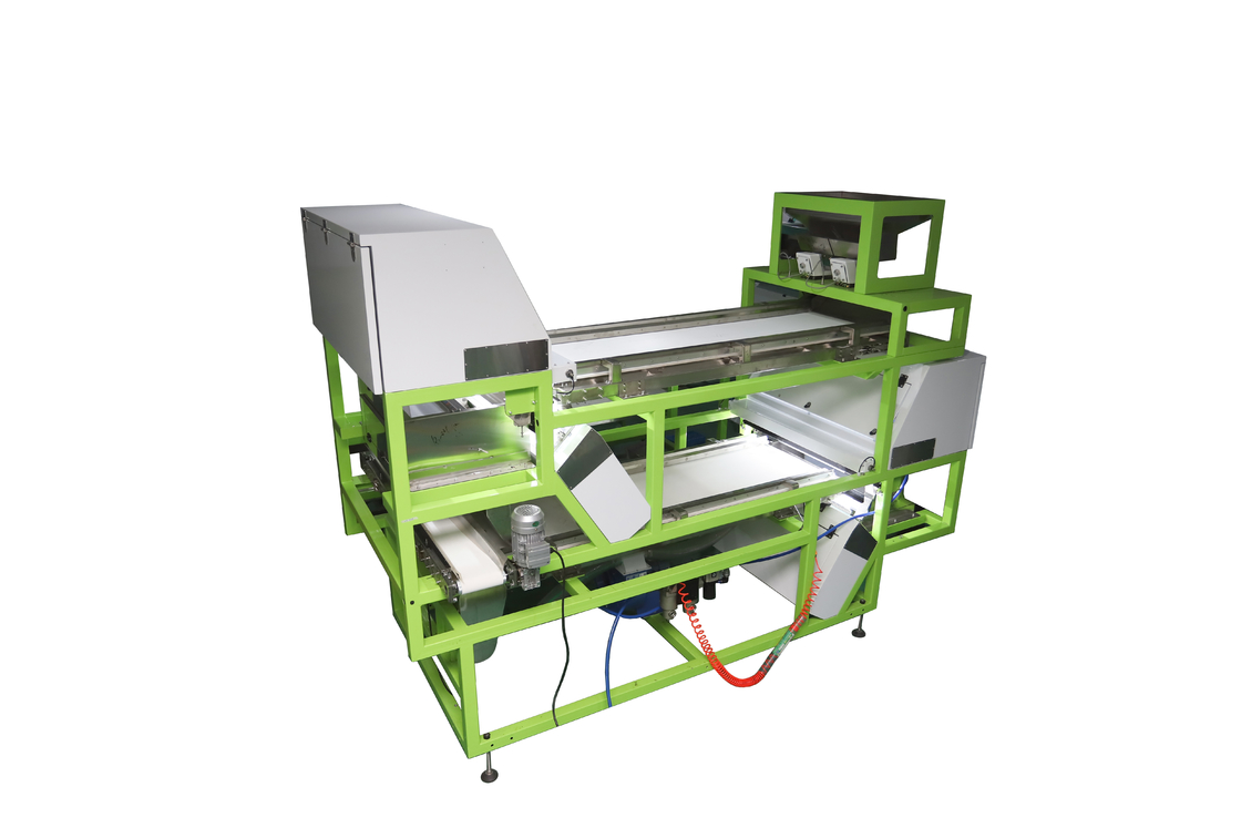 Máquina de clasificación de colores RGB de alta precisión para industrias de reciclaje de PP, PET, PVC y ABS