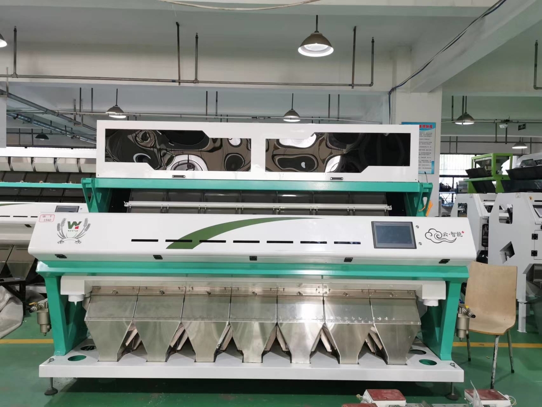 China industria máquina de reciclaje de plástico CCD pet escamas máquina clasificadora de color para el reciclaje de residuos