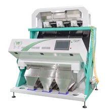 Máquina de clasificación óptica avanzada de color de acero inoxidable para café con una precisión de clasificación del 99,9%