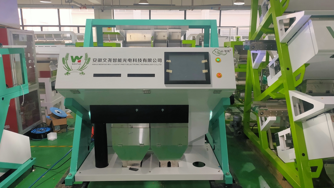 Máquina óptica de clasificación de colores de plásticos y máquina de procesamiento de alimentos para la clasificación de granos de plástico para mascotas, copos con sensor CCD