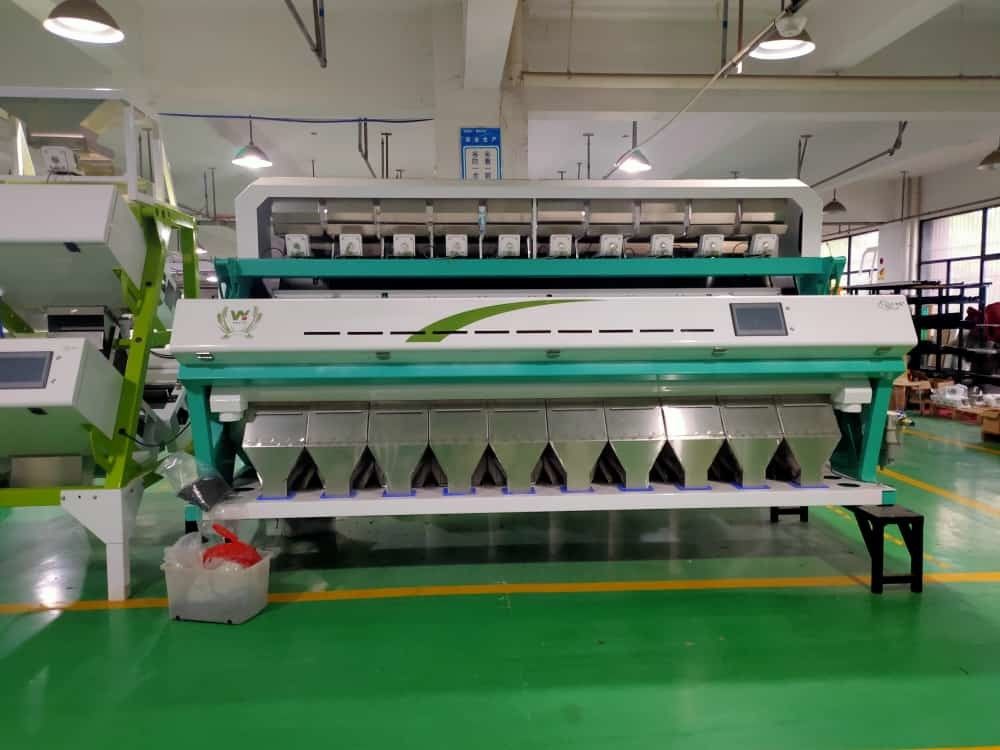 Máquina de clasificación de colores de plástico de alta eficiencia, máquina de separación de colores de plástico, máquina de reciclaje de plástico