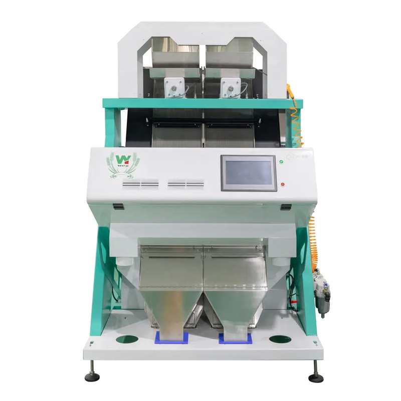 2.2-3.5KW clasificador de color de semillas preciso con una tasa de clasificación del 99% y funciones personalizadas