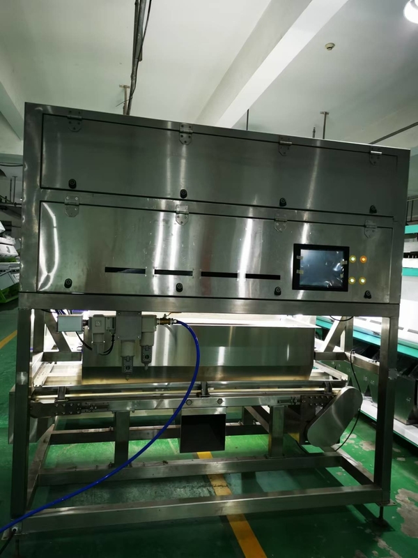Sortador de colores ópticos de vidrio verde marrón para la eliminación de impurezas de piedra cerámica