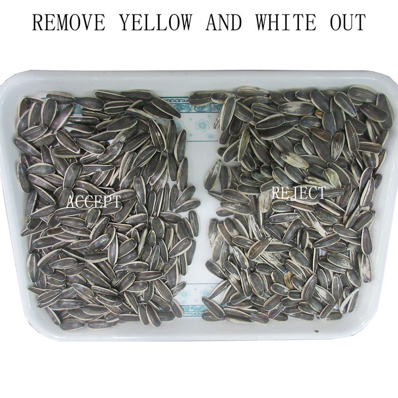 Wenyao Wifi control remoto semilla de girasol semilla de calabaza clasificador de color con 2 años de garantía y válvula de solenoide para el procesamiento industrial