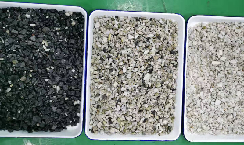 Sortador de color mineral para la máquina de limpieza de clasificación de sal Sal mineral en China / máquina de clasificación de color de mineral