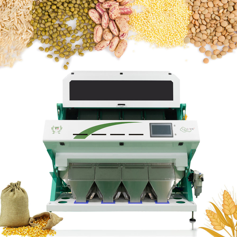 Maquinaria de procesamiento de alimentos clasificador de color de grano de arroz de centeno Niblet máquina de clasificación de color con CE